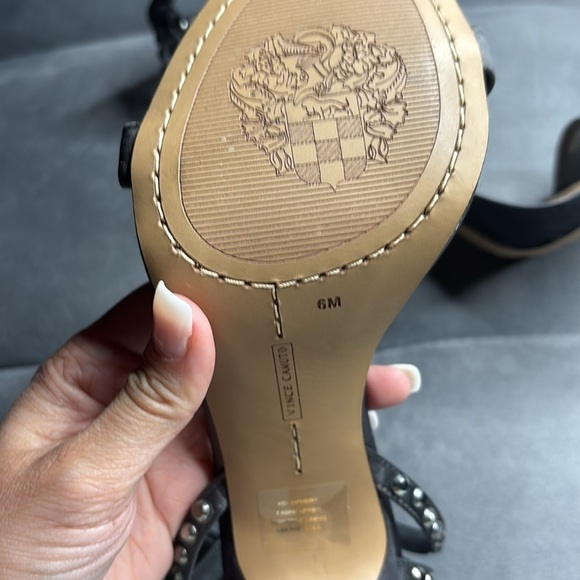 Vince Camuto Gray Strappy Heels size 6 - Picture 5 of 6